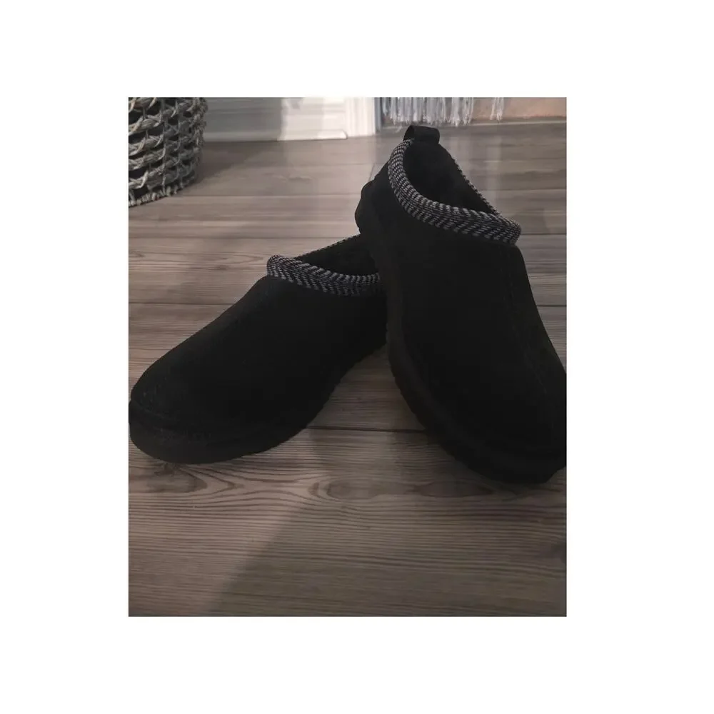 Koolaburra By UGG Men’s Burree Suede Slippers – Black – Size 12 NEW
